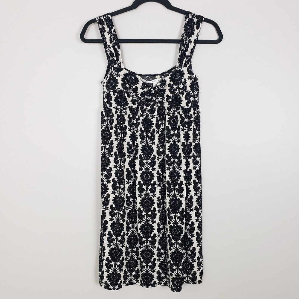 Max Studio sleeveless dress black/white I30
